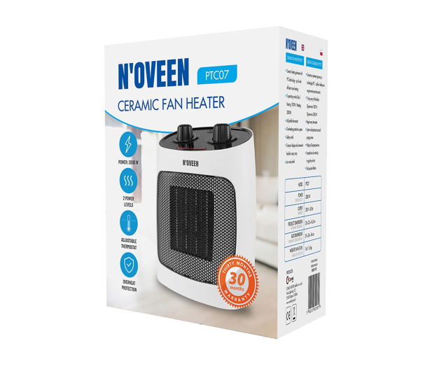NOVEEN Grzejnik ceramiczny PTC07 - 1601579 - zdjęcie 5